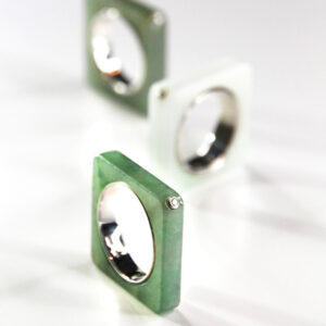 幾何 (油青翡翠)